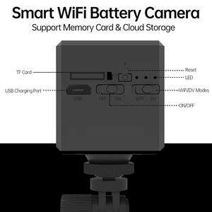 MW6 130 Wide Degree <strong>Blink</strong> Mini <strong>Camera</strong> <strong>Indoor</strong> Room Stand Alone 1080P Full HD Audio Voice Recorder Mini Size WiFi <strong>Camera</strong> - Product Image 3