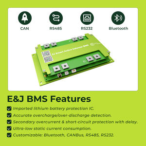 EJ EJ12100FE Selbstheizende 12V 100Ah Gruppe 24 LiFePO4 Batterie mit CANBus Deep Cycle für Wohnmobile/Marine/Solar/Off-Grid Eingebautes BMS IP67 - Product Image 5