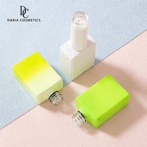 ขวดยาทาเล็บสีเลมอนสีเหลือง10มล. ภาชนะบรรจุแก้วเปล่ายาทาเล็บเจลกันแตกหรูหราปรับแต่งได้ - Product Image 2
