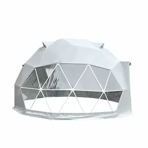 최고 품질의 PVC 투명 하우스 버블 캠프 야외 유리 글램핑 지오데식 파티 돔 텐트 글램핑 텐트 야외