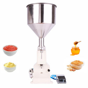 Machine de remplissage pneumatique pour miel, shampoing, lotion, détergent, crème, sauce, huile, cosmétiques, ketchup, gel, savon, beurre, fromage - Product Image 3
