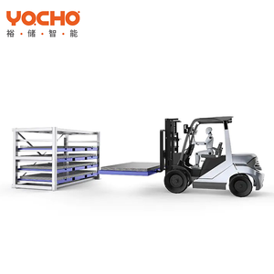 نظام أتمتة رفوف تخزين الصفائح المعدنية، رفوف تخزين الصفائح المعدنية على المنصات - Product Image 5