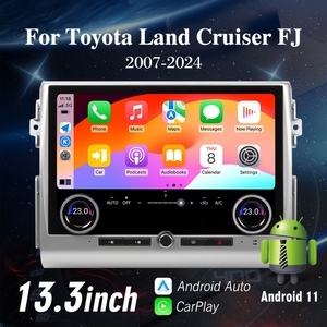 NaviHua 2 DinStereo Multimedia Player Car Audio Navigation Headunit <b>Monitor</b> Autoradio Interior for Toyota FJ Cruiser 2007 2024 - Product Image 2