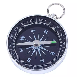 Mini Pocket Aluminium Magnetic <strong>Navigation</strong> <strong>Compass</strong> Outdoor Hike Featuring Pointer Dial Display Shockproof Noctilucent Display - Product Image 3