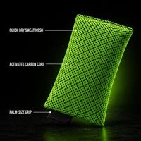 Bantalan Penyerap Keringat Green Palm Ringan Pengontrol Bau Dapat Digunakan Kembali untuk Gamer Komputer dan Peralatan Rumah Tangga