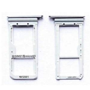 Khay đựng thẻ <span class=keywords><strong>SIM</strong></span> <span class=keywords><strong>Nano</strong></span> đơn/kép bằng kim loại/nhựa cho <span class=keywords><strong>S7</strong></span> Edge G935 G935F G935A - Vàng, Bạc, Xanh dương, Xám - Product Image 3