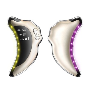 Custom Logo Electric Gua Sha Massage Tool Scraping Galvanic Facial Body Gua Sha <b>Massager</b> Microcurrent Vibration Massage Muscle - Product Image 6