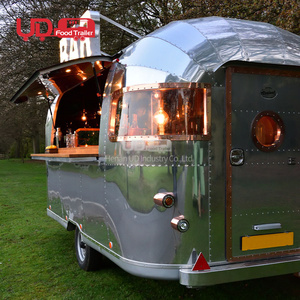 Hot Sale Outdoor Food Cart Stainless Steel Mobile Bar <strong>Trailer</strong> <strong>Ice</strong> <strong>Cream</strong> Cart Stainless Steel Food Truck for Sale USA - Product Image 3