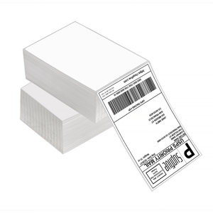 4"x6" Waybill <strong>Post</strong> Folding Shipping <strong>Label</strong> Sticker A6 Adhesive Direct Thermal <strong>Label</strong> 100x150mm/102x152mm - Product Image 1