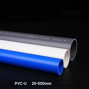 Matériaux de plomberie, fournisseur de tuyaux et raccords en <span class=keywords><strong>PVC</strong></span>, tuyaux ronds en <span class=keywords><strong>PVC</strong></span>/UPVC durables à haute pression pour l'eau potable, DN20-DN400mm - Product Image 2