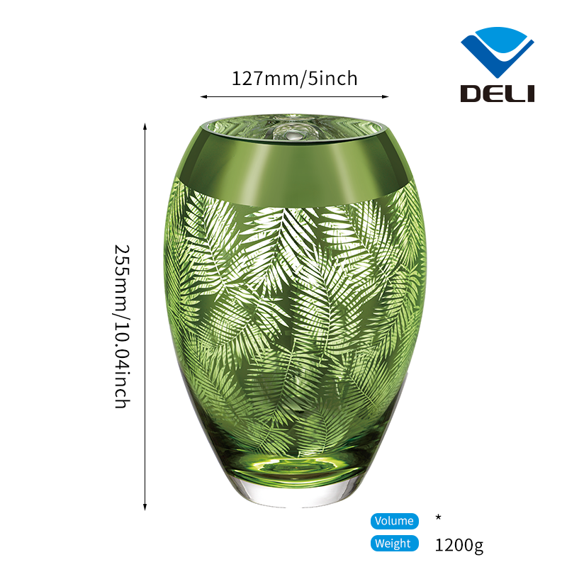 激安セール デリ 高級卸売 カラフル 大型機械製吹きガラス花瓶