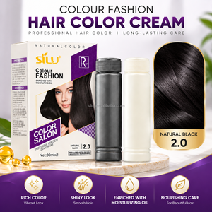Crema colorante <span class=keywords><strong>per</strong></span> <span class=keywords><strong>capelli</strong></span> SILU OEM ODM 30ml x 2, tinta <span class=keywords><strong>per</strong></span> <span class=keywords><strong>capelli</strong></span> nera e castana a lunga durata <span class=keywords><strong>per</strong></span> vendita all'ingrosso <span class=keywords><strong>per</strong></span> saloni - Product Image 6