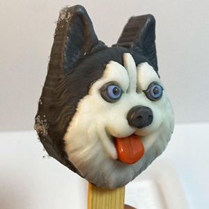 Bâtonnets de crème glacée aromatisés au lait en forme d'animaux de dessin animé, sucettes glacées mignonnes pour le thé de l'après-midi, dessert, vente en gros - Product Image 2