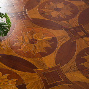 Parquet de Nogal Negro Multicapa de 12 mm, con Acabado Laca UV, Resistente a la Humedad EN13501, Grado Asiático ABCD, Sistema T&G, para Clubes - Product Image 1