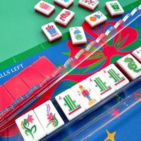 Ensemble de Mahjong de vacances Style moderne Paradise Carreaux de Mahjong américain Custom160-Piece Carreaux acryliques luxueux