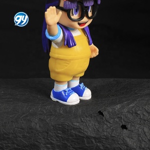 6 pezzi Dr. crollo figura Anime Dr. Mashirito Machine Doll <span class=keywords><strong>Arale</strong></span> Norimaki Poop Ding Xiaoyu statua - Product Image 3