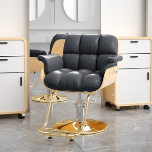 Fauteuil de Barbier en Bois avec Fonction de Réglage en Hauteur, Design Moderne pour Utilisation Extérieure et Hospitalière - Vente en Gros Direct Usine - Product Image 2
