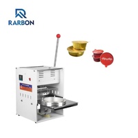 Máquina Selladora de Tapas de Papel de Aluminio para Tazones de Sopa Portátiles y Tazones de Fideos Instantáneos