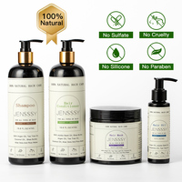 Shampooing Afro Anti-chute et Anti-pelliculaire à l'Huile d'Argan du Maroc, Kératine et Biotine – Kit de Traitement Capillaire Personnalisé à Marque Blanche
