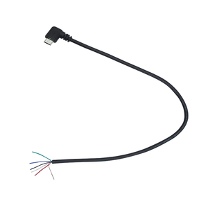 Cargador Universal Inteligente, Económico y Resistente, Cable <span class=keywords><strong>de</strong></span> Datos Micro USB <span class=keywords><strong>de</strong></span> 5 Pines y 5 Hilos <span class=keywords><strong>de</strong></span> 20 cm <span class=keywords><strong>de</strong></span> <span class=keywords><strong>Alta</strong></span> Velocidad con Extremos Abiertos - Product Image 1