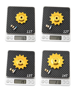 MUQZI 8-12 vitesses roues <span class=keywords><strong>jockey</strong></span> de vélo dérailleur arrière 11T/12T/13T/14T <span class=keywords><strong>roue</strong></span> de guidage poulie de roulement en céramique pour VTT vélos de route - Product Image 6