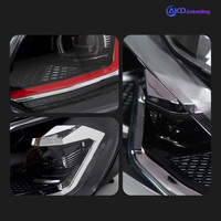 AKD STOCK LOCAL Pologne pour VW Golf 6 MK6 Phares LED 2009-2012 Phares Golf6 DRL Clignotant Feux de Route Projecteur Angel Eye