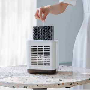 2000mAh nuevo ventilador de refrigeración por aire de agua de escritorio aire acondicionado portátil enfriador de mesa ventilador con batería - Product Image 3