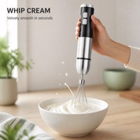 Keukenstaafmixer Elektrische Vleesmolen voor Babyvoeding Puree Fruitsap Milkshake Eieren Kloppen Room Slagroomkloppen