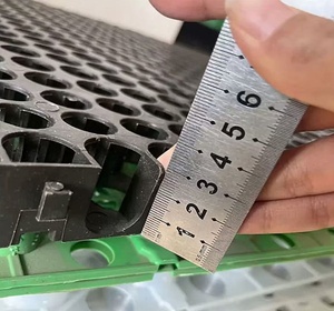 Gabbie di Drenaggio in PP Adatte per <span class=keywords><strong>Pavimentazione</strong></span> da Giardino, Erba Sintetica e Giardini sul Tetto. Dimensioni: 500*500*30mm - Product Image 1