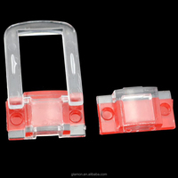 Mini fermoir auto-adhésif pour boîte, armoire, tiroir, quincaillerie, loquet transparent en acrylique, charnière de verrouillage