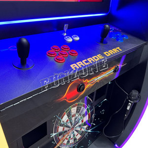 Funzone Entertainment Dart Flight Machine per Bar Club con Karaoke e giochi Arcade combinano la macchina elettronica del <span class=keywords><strong>gioco</strong></span> <span class=keywords><strong>di</strong></span> freccette - Product Image 5