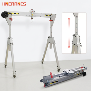 Grue à portique pliable en alliage d'aluminium portable de 2 tonnes, 3 tonnes, 5 tonnes - Product Image 1