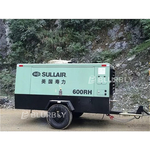 סולאיר 600rh יחיד שלב אחד שקט בלילות לחץ דם קידוח 17.2bar חליפת שריון מדחסים ניידים - Product Image 4