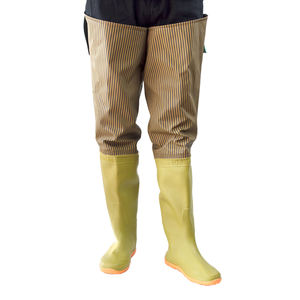 Bottes de <span class=keywords><strong>pêche</strong></span> Boddis B591YT, bottes de riziculture pour hommes et femmes, bottes hautes jusqu'à la cuisse, semelle souple, bottes de fermier - Product Image 3