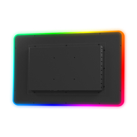 Tablette Android de salle de réunion à écran tactile mural de 15.6 pouces RVB LED pour stations-service