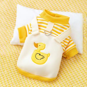 Herbst Winter Katze Geschirr Sweatshirt Nettes Cartoon Design für Hunde Teddybären Haarlose Katzen Neujahr Haustier Outfit Made Polyester - Product Image 6