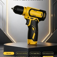 Tournevis électrique lithium-ion haute puissance avec moteur en cuivre pur, perceuse à main rechargeable 10V, portable et réversible, vente en gros