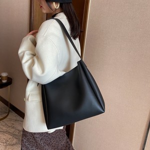 Fashion Women's Shoulder Bucket Bag &amp; Purse <strong>Pu</strong> <strong>Leather</strong> with Polyester Lining - Product Image 5