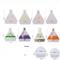 Sacs en plastique jetables de qualité alimentaire japonaise, emballages triangulaires pour onigiri, sacs en plastique pour boulettes de riz