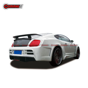 Kit carrosserie en fibre de verre style AS pour Bentley Continental GT 2004-2012 : pare-chocs avant, jupes latérales, embouts d'échappement, pare-chocs arrière - Product Image 6