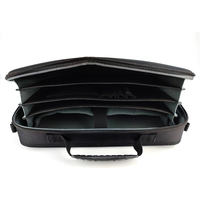 Sac d'ordinateur portable professionnel multifonctionnel personnalisé, étui rigide en EVA avec bandoulière, sac de voyage étanche pour ordinateur