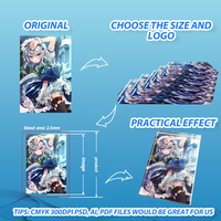 Produits culturels et créatifs sur le thème de l'anime et du manga Hanxin Star : Mahjong à flux de sable et articles en forme de briques, briques acryliques personnalisées