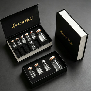 Emballage personnalisé de flacons de peptides de luxe avec fermeture magnétique, boîte en carton rigide pour cosmétiques, pour flacons de 3 ml/10 ml - Product Image 1