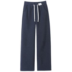 <span class=keywords><strong>Pantaloni</strong></span> Casual Caldi a Gamba Larga da <span class=keywords><strong>Donna</strong></span> Autunno e Inverno 2024, <span class=keywords><strong>Pantaloni</strong></span> Spessi Foderati in Pile, <span class=keywords><strong>Pantaloni</strong></span> Dritti in Velluto a Coste - Product Image 3