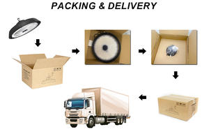 כוח cct מתכווננת 150lm/w 100w 150w <span class=keywords><strong>200w</strong></span> 240w 320w הוביל גבוה מפרץ אור חנות תאורה ufo מחסן אור הוביל גבוה מפרץ - Product Image 6