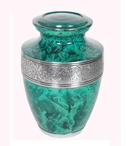 โกศผู้ใหญ่หินอ่อนมันวาวเถ้ากระดูกโลหะ - Product Image 3