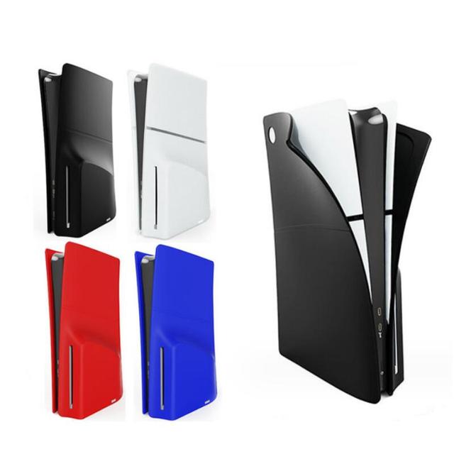 Silicone Protective Cover Shell for playstation 5 Skin case for Ps5 Slim Console DE / UHD Dust Proof Cover