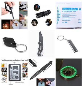 Juego de Herramientas de Supervivencia Profesional Personal Compacto para Exteriores 10 en 1, Equipo de Emergencia Multifuncional para Senderismo y Aventuras - Product Image 4