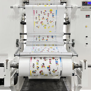 4-Farben-Stapel-Flexodruckmaschine für Kunststoff folien PE BOPP HDPE LDPE - Product Image 4