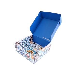 Custom Rigid Paper Gift <b>Box</b> 24x24x9cm Reusable Corrugated Cardboard Packaging for Cosmetic with Custom Logo Printing Wholesale - Product Image 1